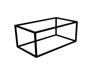 STELAŻ STOLIKA WASHINGTON - Stolik kawowy industrialny loft na wymiar